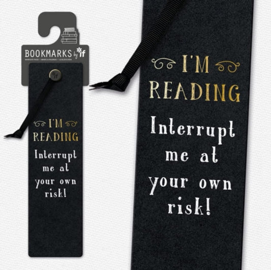 Literary Bookmarks - Interrupt Me (ISBN: 5035393155032)